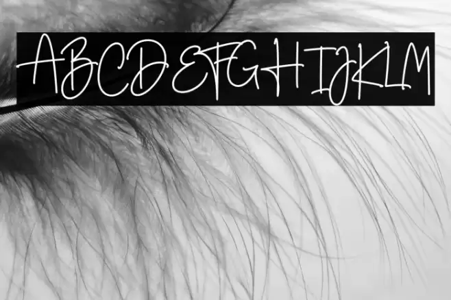 sad boy Font examples