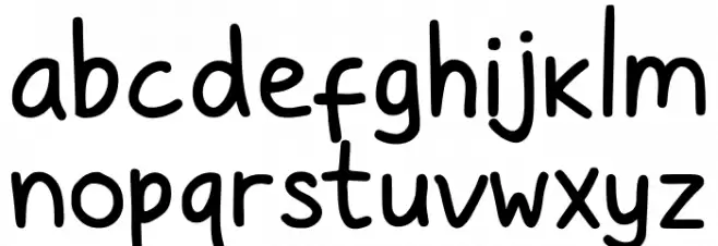 sage sans Regular フォント 小文字