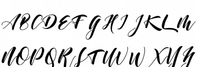 sahanaya Font UPPERCASE