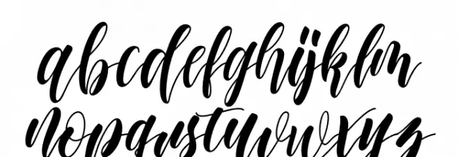 sahanaya Font LOWERCASE
