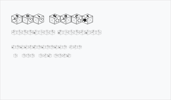 sai Font Business Card