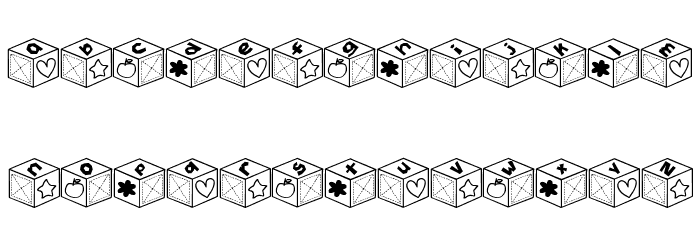 sai Font Font LOWERCASE