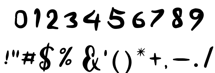sail tortuga Font OTHER CHARS