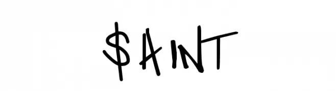 saint  Frei Schriftart Herunterladen