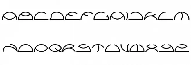 saintfighteraqua خط أحرف صغيرة