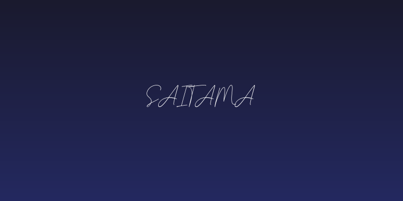 saitama Social Header