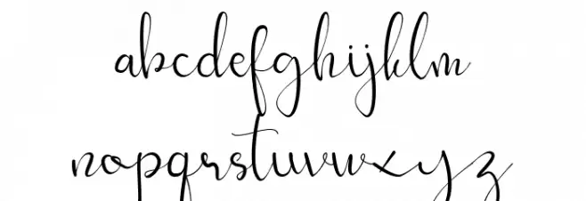 sallea Caratteri MINUSCOLO