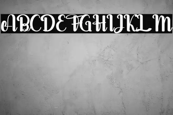 salsabella Personal Use Only Font examples