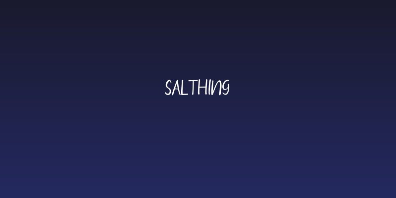 salthing Social Header