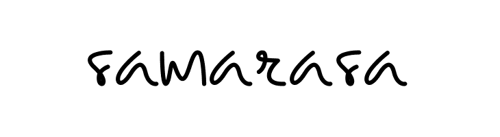 samarasa  免费字体下载