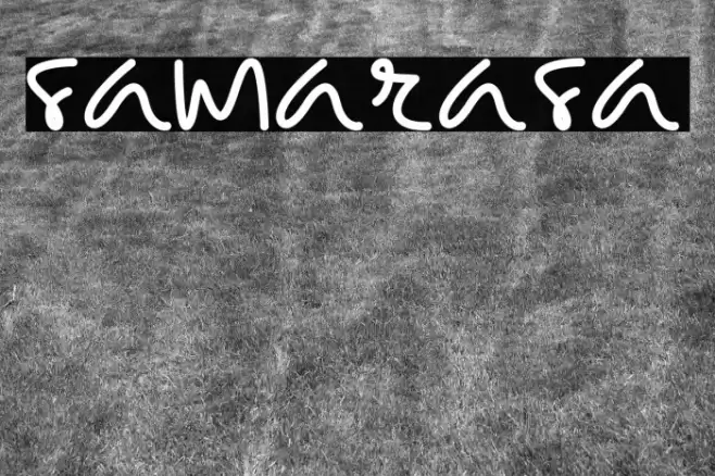 samarasa Font examples