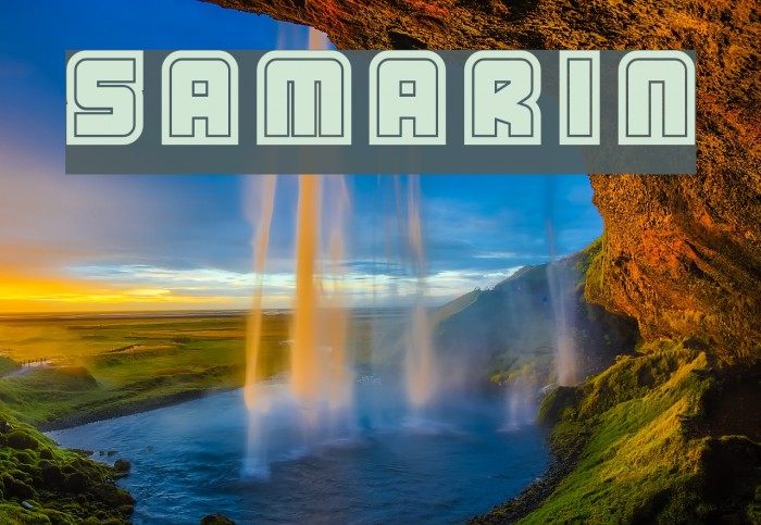 samarin Font examples