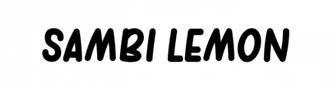 sambi lemon  Free Fonts Download