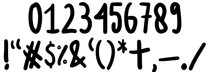 samble Font OTHER CHARS