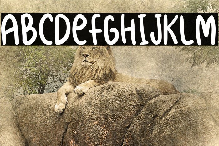 samble Font examples