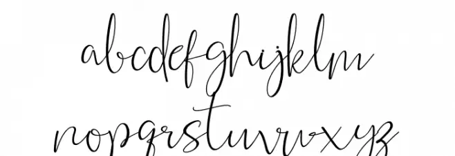 samira خط أحرف صغيرة