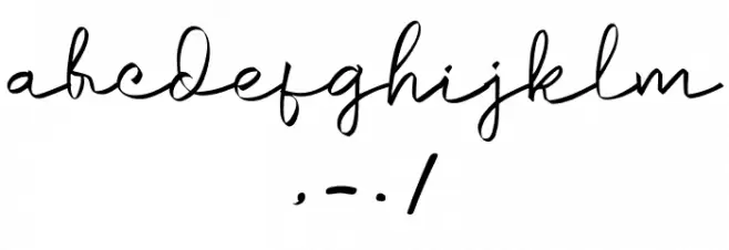 samiruk Font OTHER CHARS