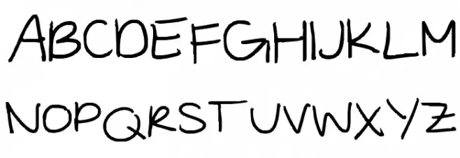sammyfont Schriftart Groß