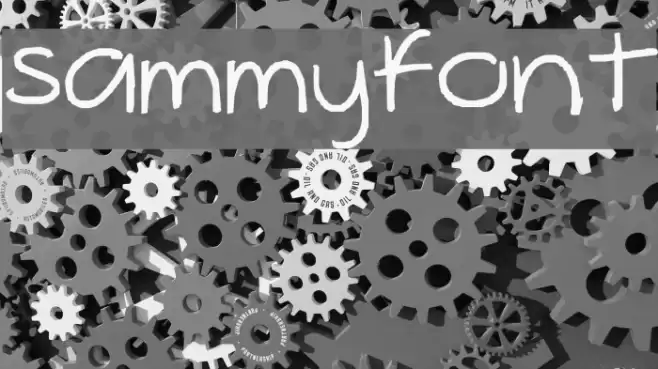 sammyfont Font examples