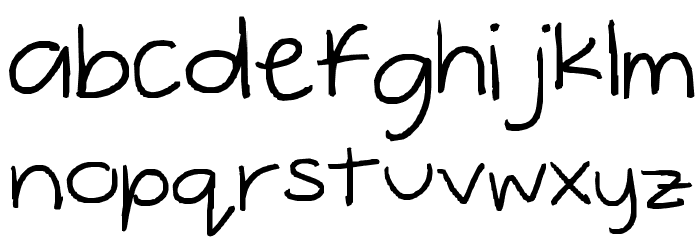 sammyfont Font LOWERCASE