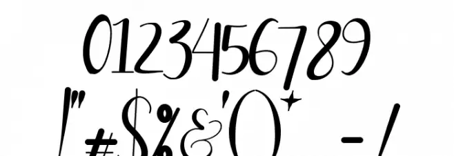 sanantha Font OTHER CHARS
