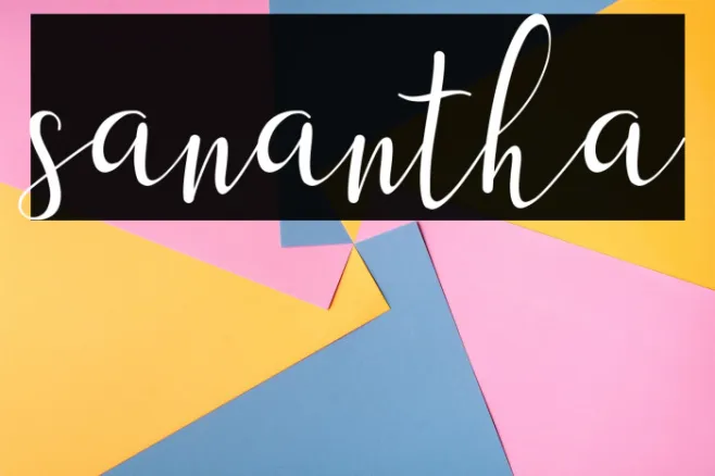 sanantha Example 2
