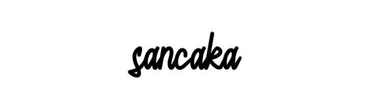 sancaka  フリーフォントのダウンロード