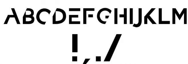 sanctum Font OTHER CHARS