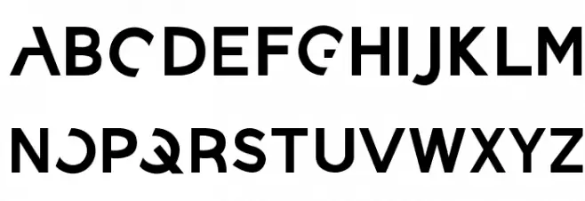 sanctum Schriftart Kleinbuchstaben
