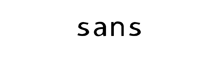 sans Font