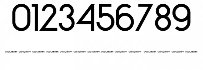 sans Font OTHER CHARS