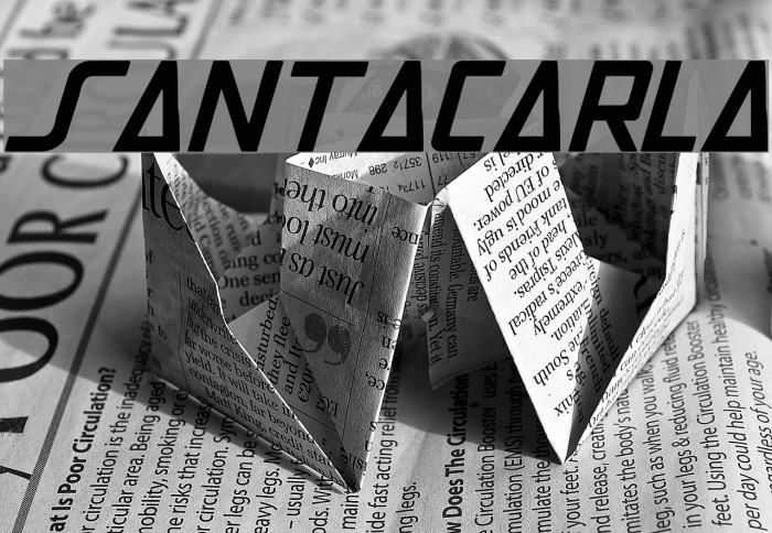 santacarla Font examples
