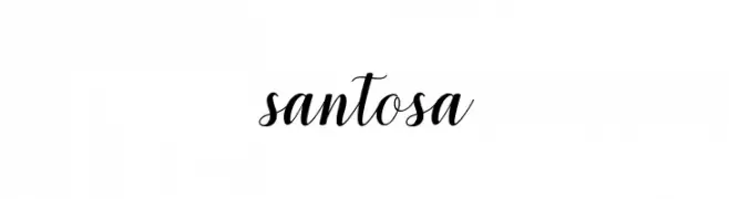 santosa  Frei Schriftart Herunterladen