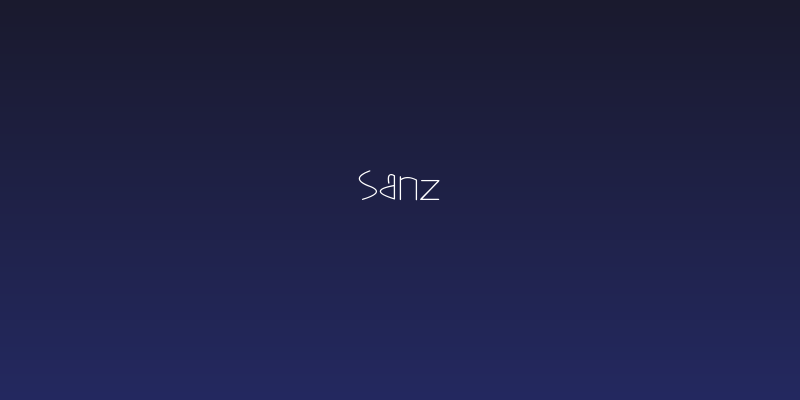 sanz Social Header