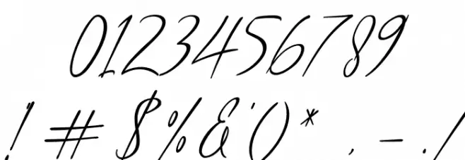 sapha demo Regular Font OTHER CHARS