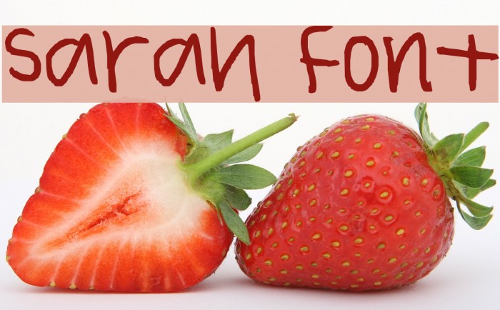 sarah Font examples