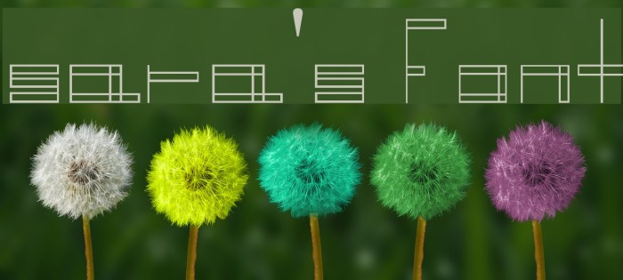 sara's font Font examples