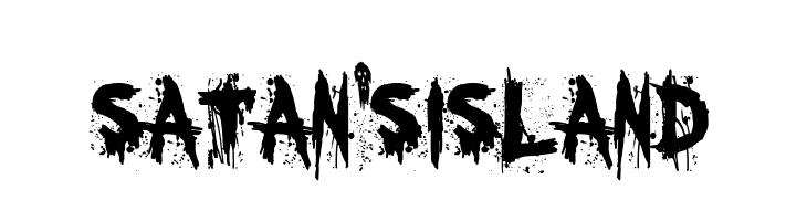 satan's island  免费字体下载