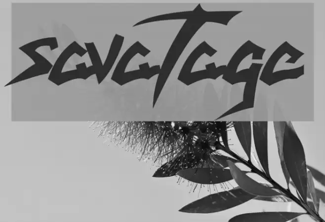 savatage Font examples