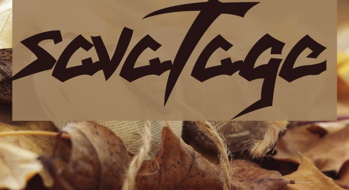 savatage Font examples