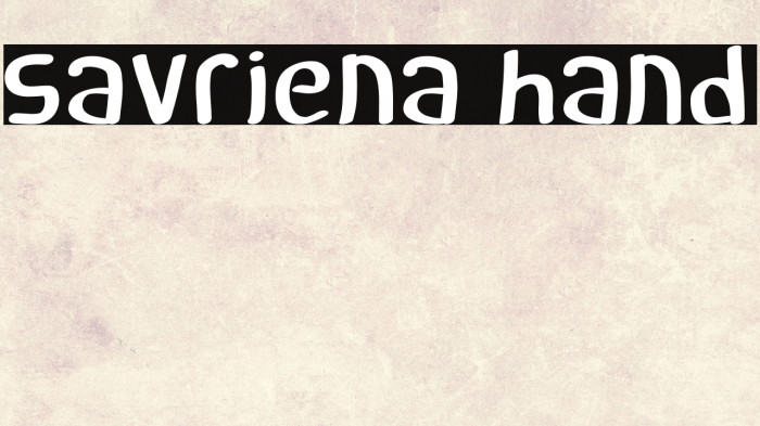 savriena hand Example 2