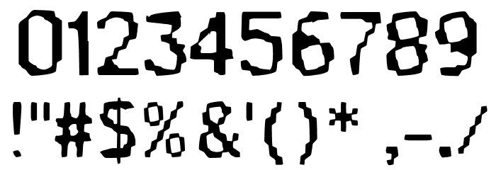 SB Phormic Font OTHER CHARS