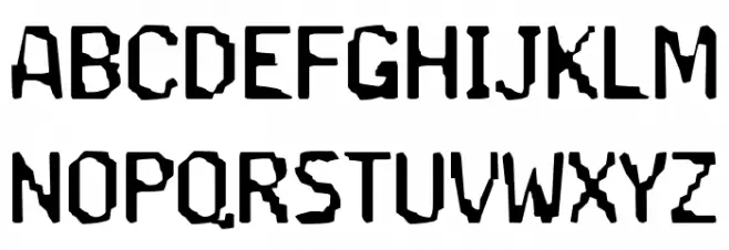 SB Phormic Font UPPERCASE
