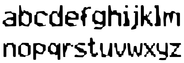 SB Phormic Font LOWERCASE