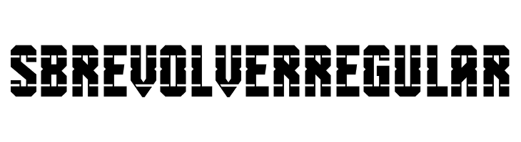SB Revolver Regular  Descarca Fonturi Gratis