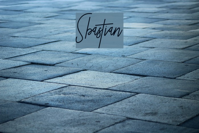Sbastian Caratteri examples