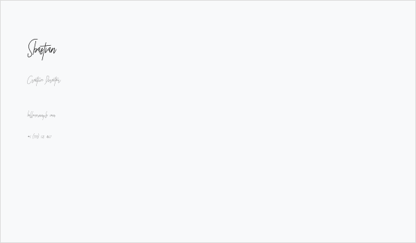 Sbastian Business Card