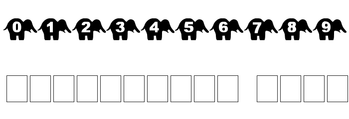 sbelephant Font OTHER CHARS