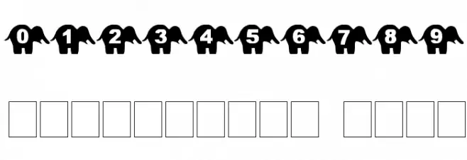 sbelephant Font OTHER CHARS