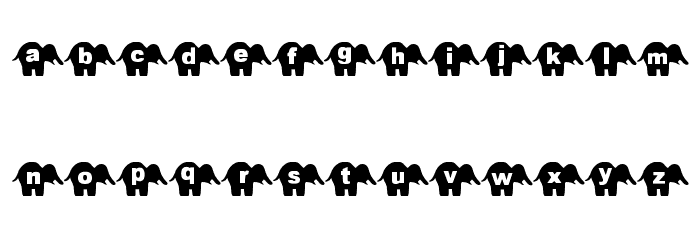 sbelephant Font LOWERCASE